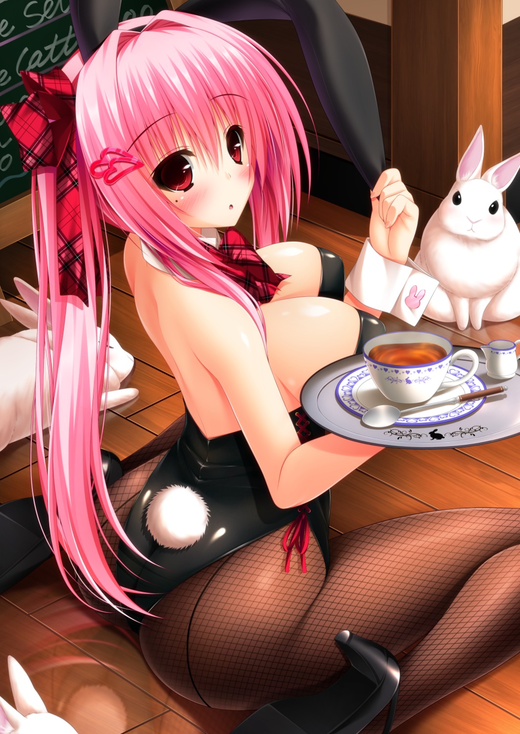yande.re 347868 sample animal_ears bunny_ears bunny_girl cleavage fishnets heels.jpg