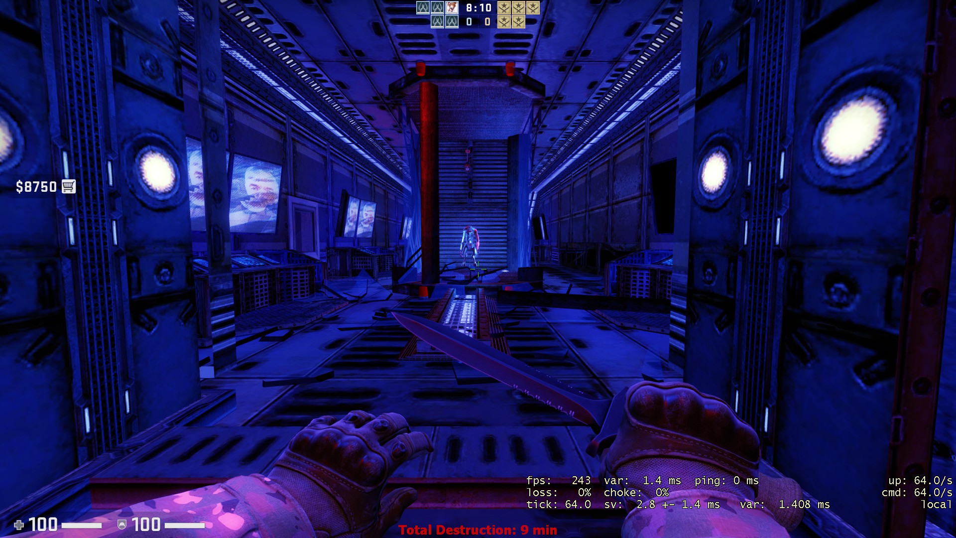 这诡异的实验室沾满了鲜血