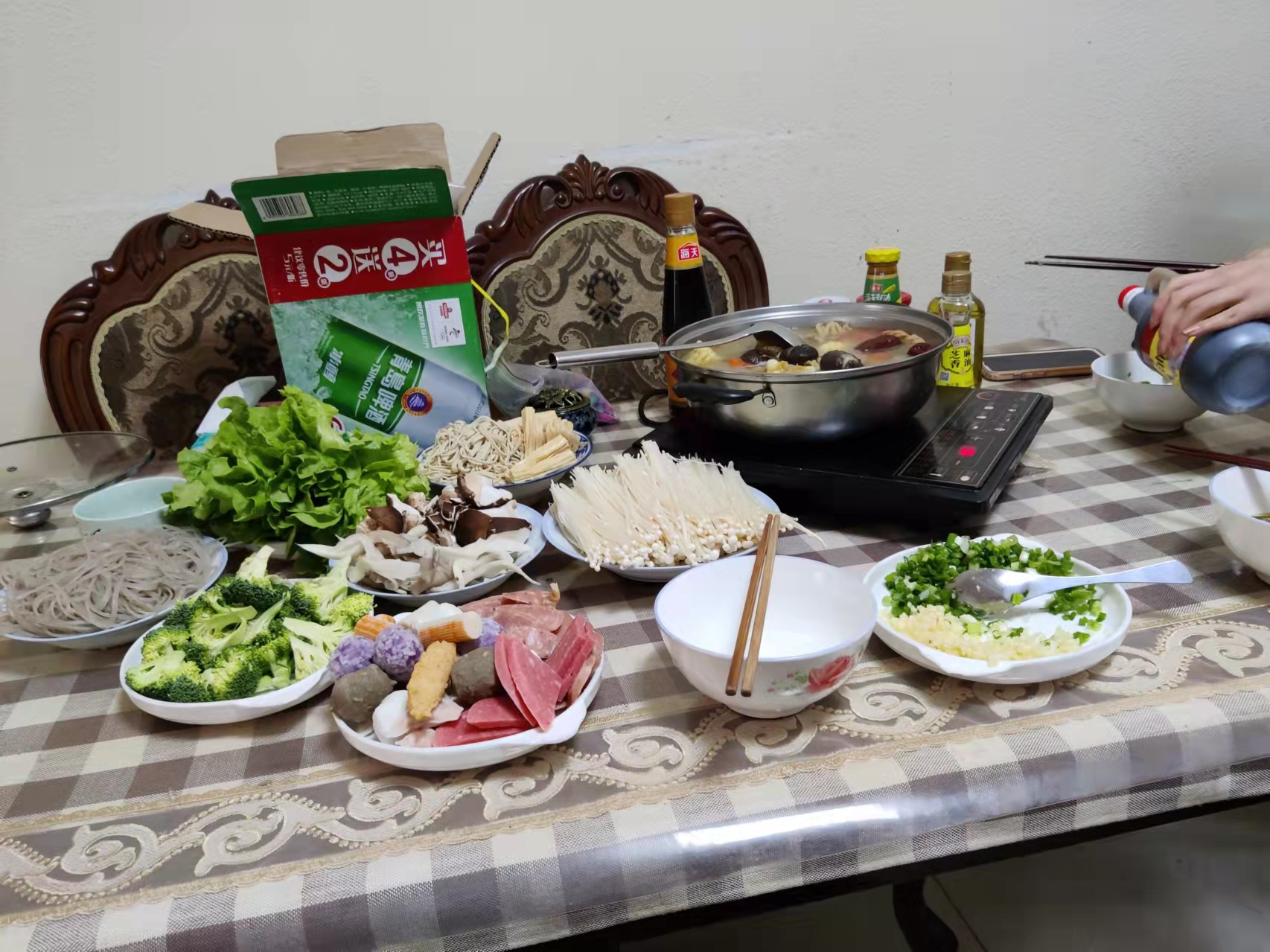 做饭吃饭