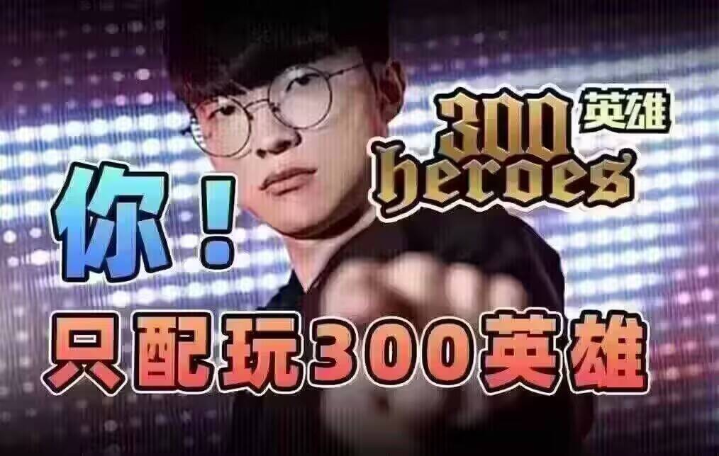 你！只配玩酸败英雄！